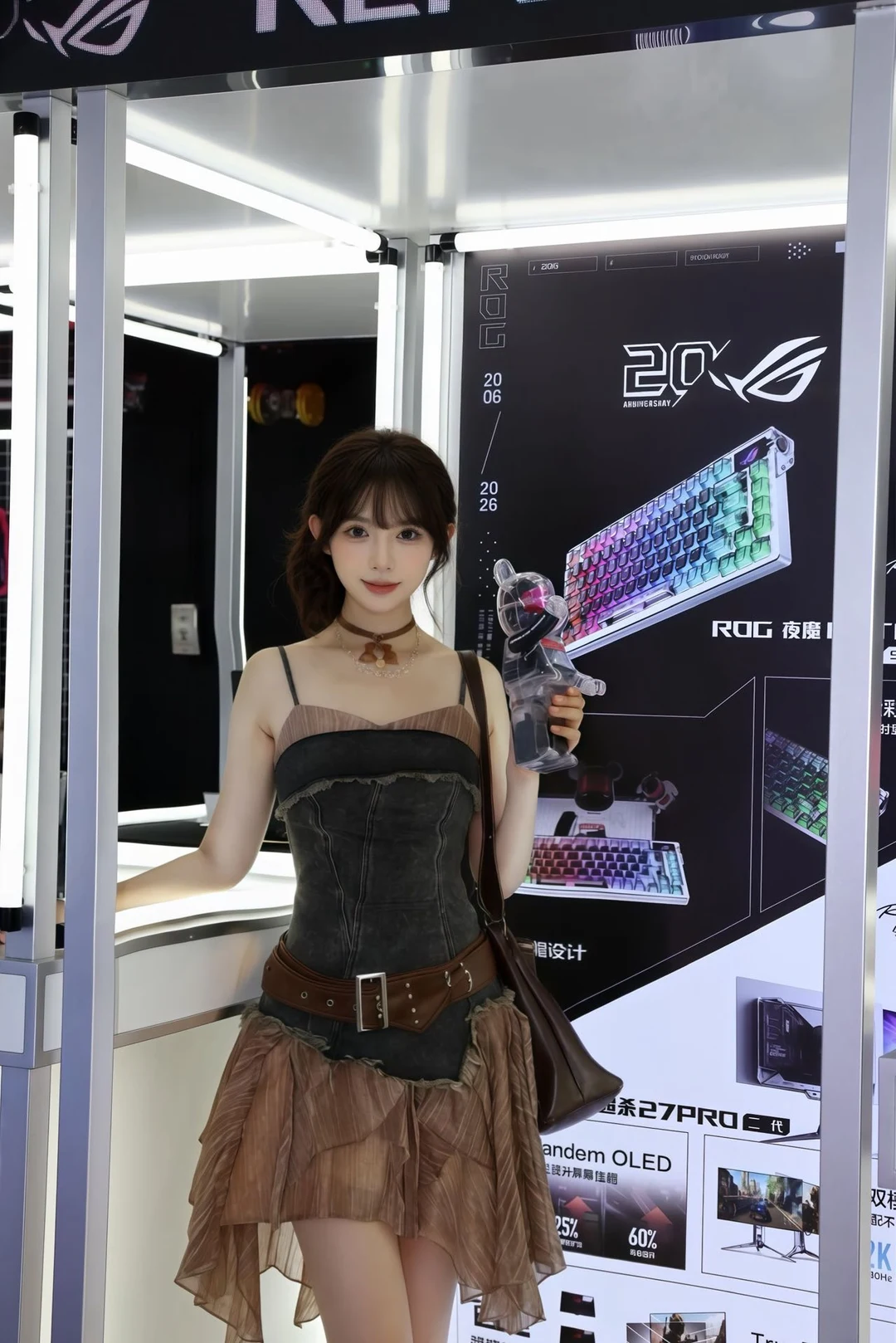 电竞少女必冲 🎮上海ROG20周年信仰殿堂太顶了 	 谁懂啊！！太古...