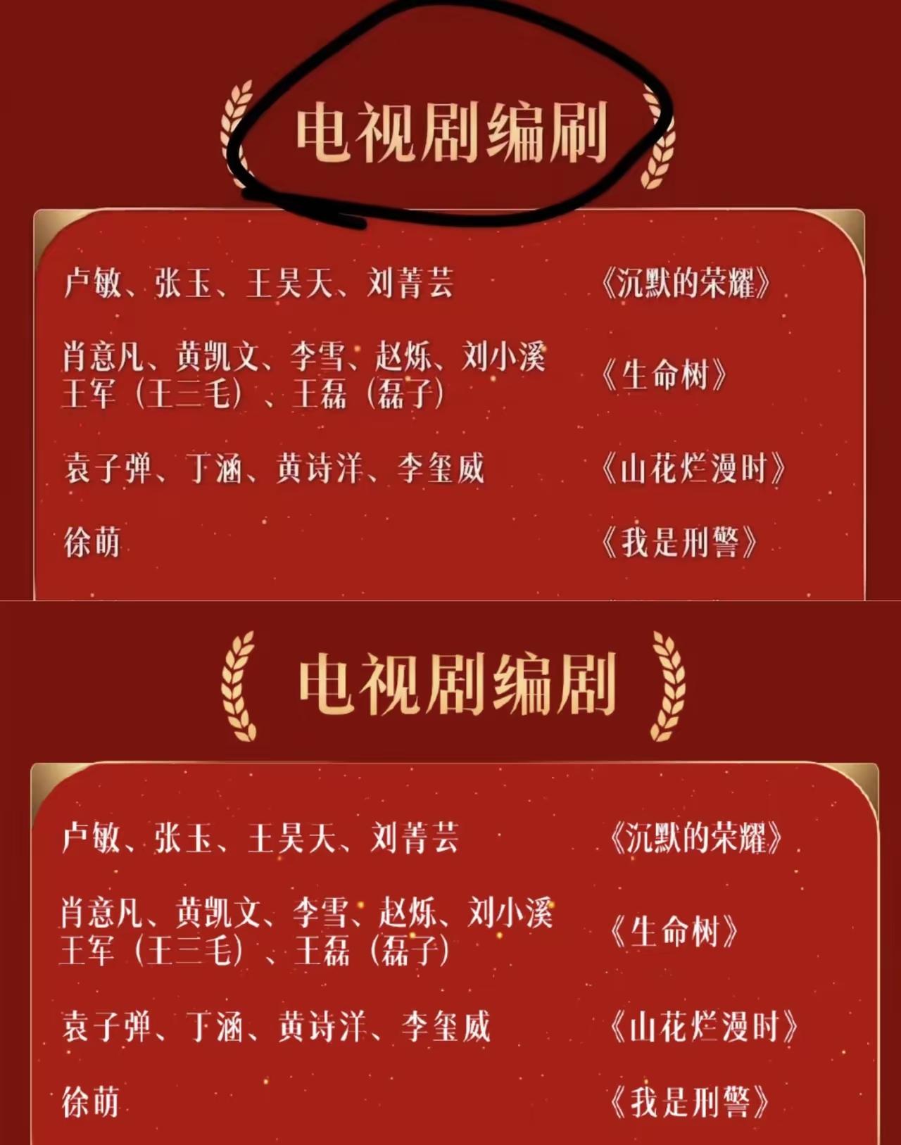 金鹰奖，尴尬了！
 
8月25日，金鹰奖提名名单刚出来，就出现了一个离谱的错误，