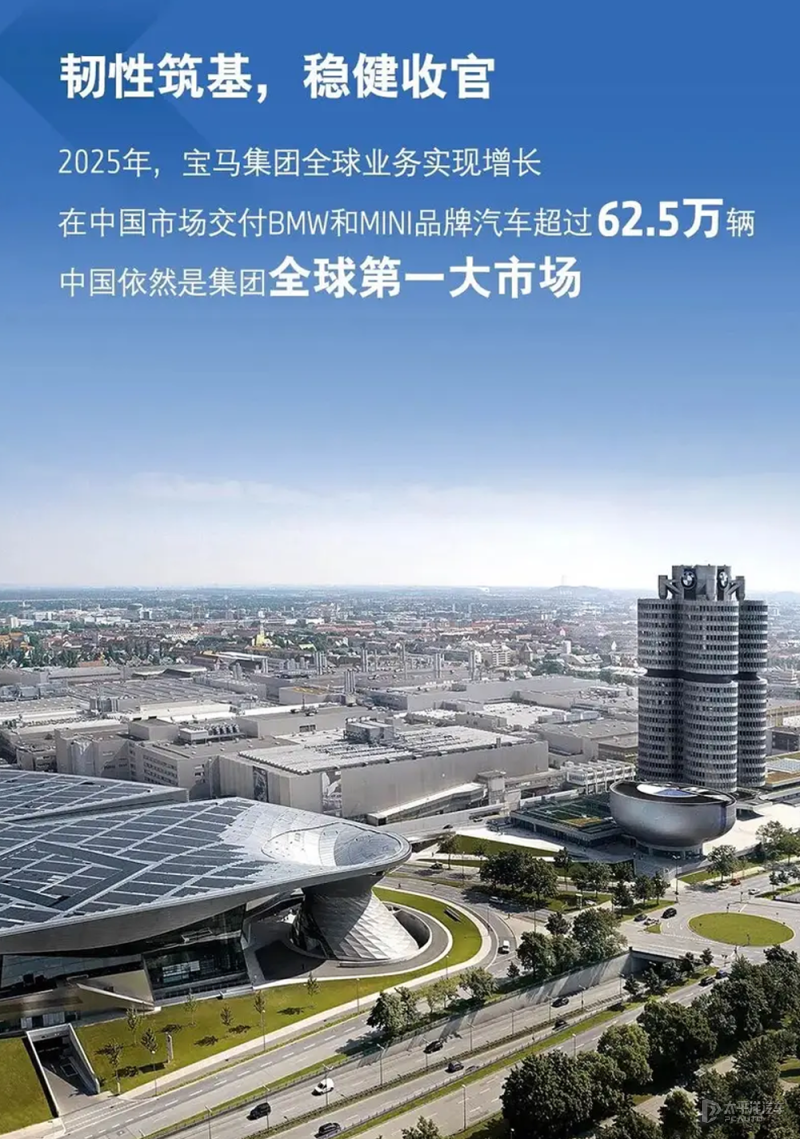 2025年宝马集团在华交付超62.5万辆 26年推20款新车