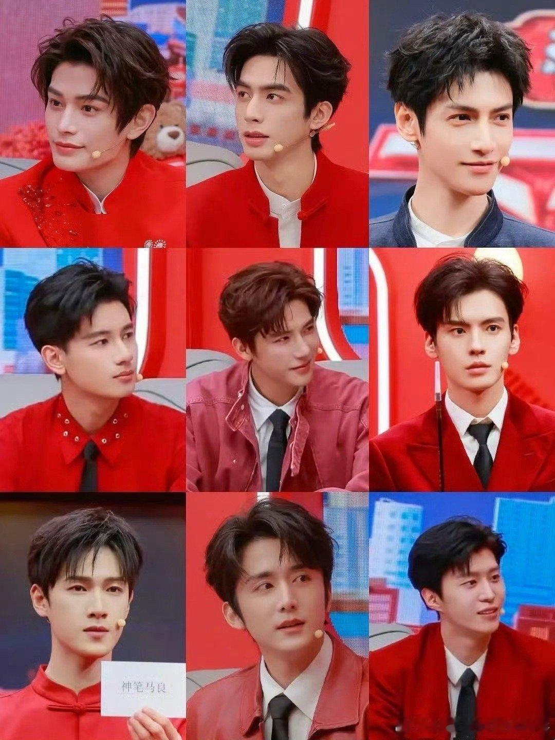 参加马年春晚的男明星怼脸镜头 丁禹兮 宋威龙 罗云熙 胡先煦 王安宇 毕雯珺 李