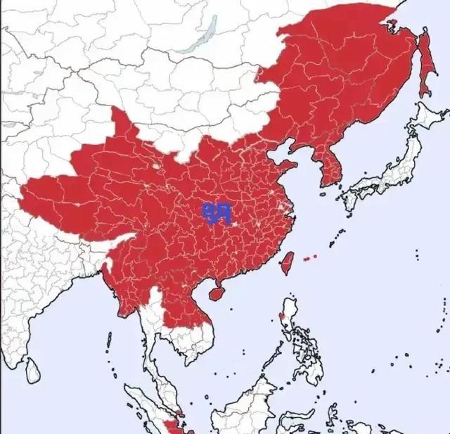 放眼全世界来看，明朝从来没弱过，妥妥的超级大国。鼎盛时期疆域1100万平方，GD