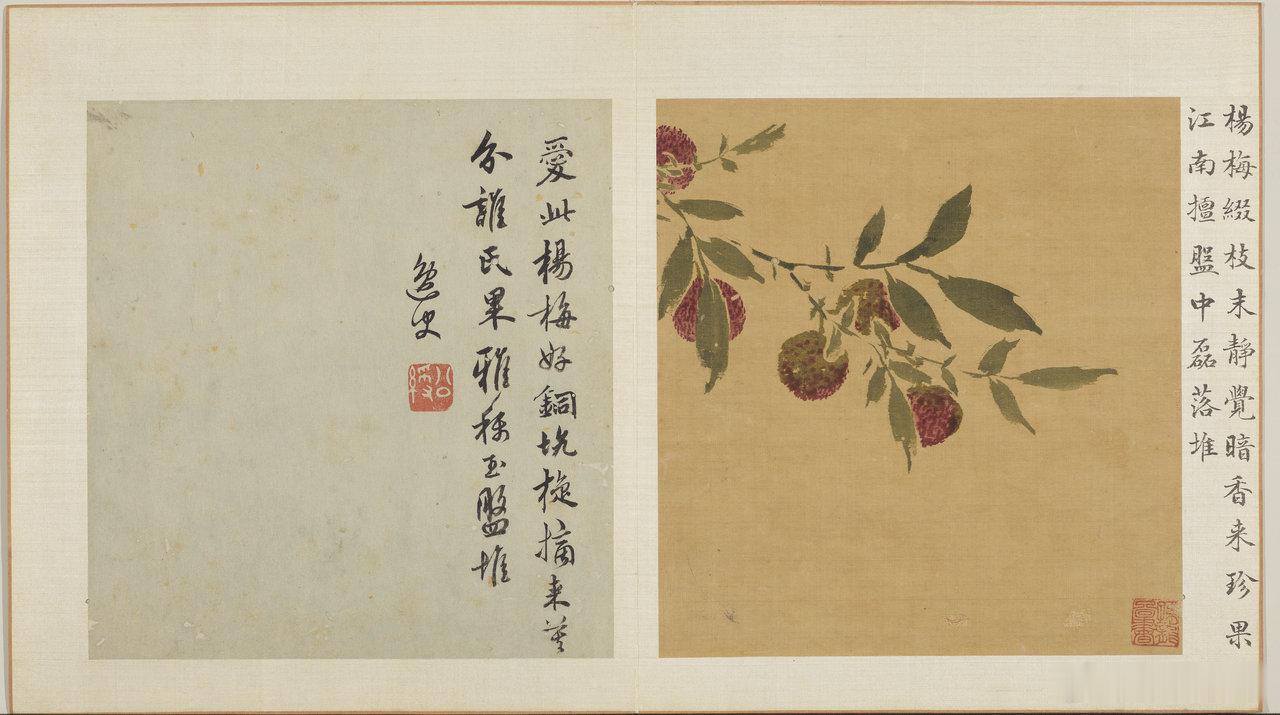 宁波杨梅藏着代代文人的诗情画意 宁波杨梅食用历史悠久，河姆渡、施岙等多处遗址，先