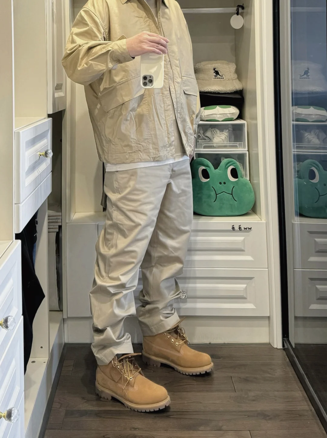 卡其色系｜工装风穿搭