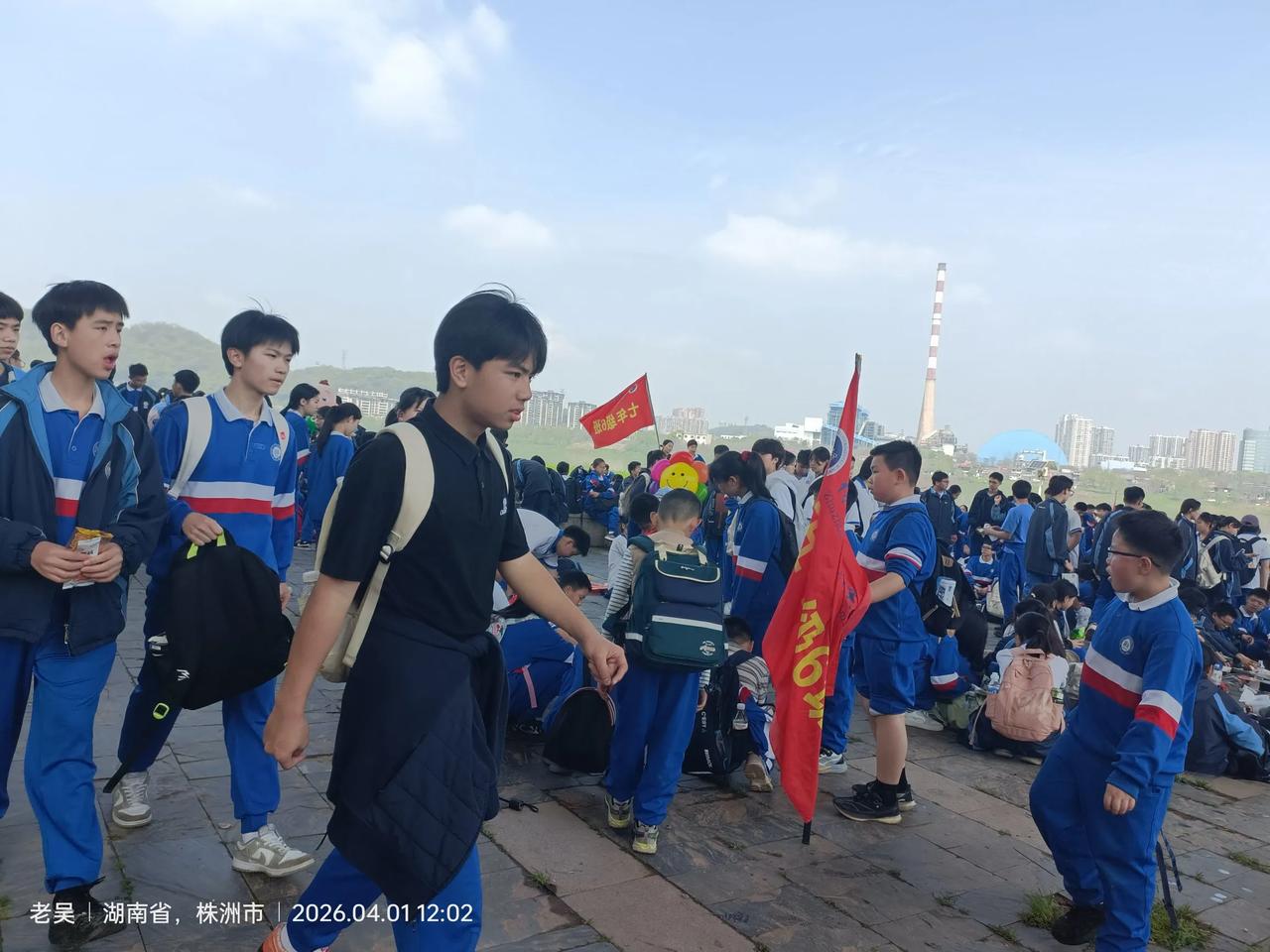 ＃激动人心的时刻株洲雅礼学子春假徒步20公里