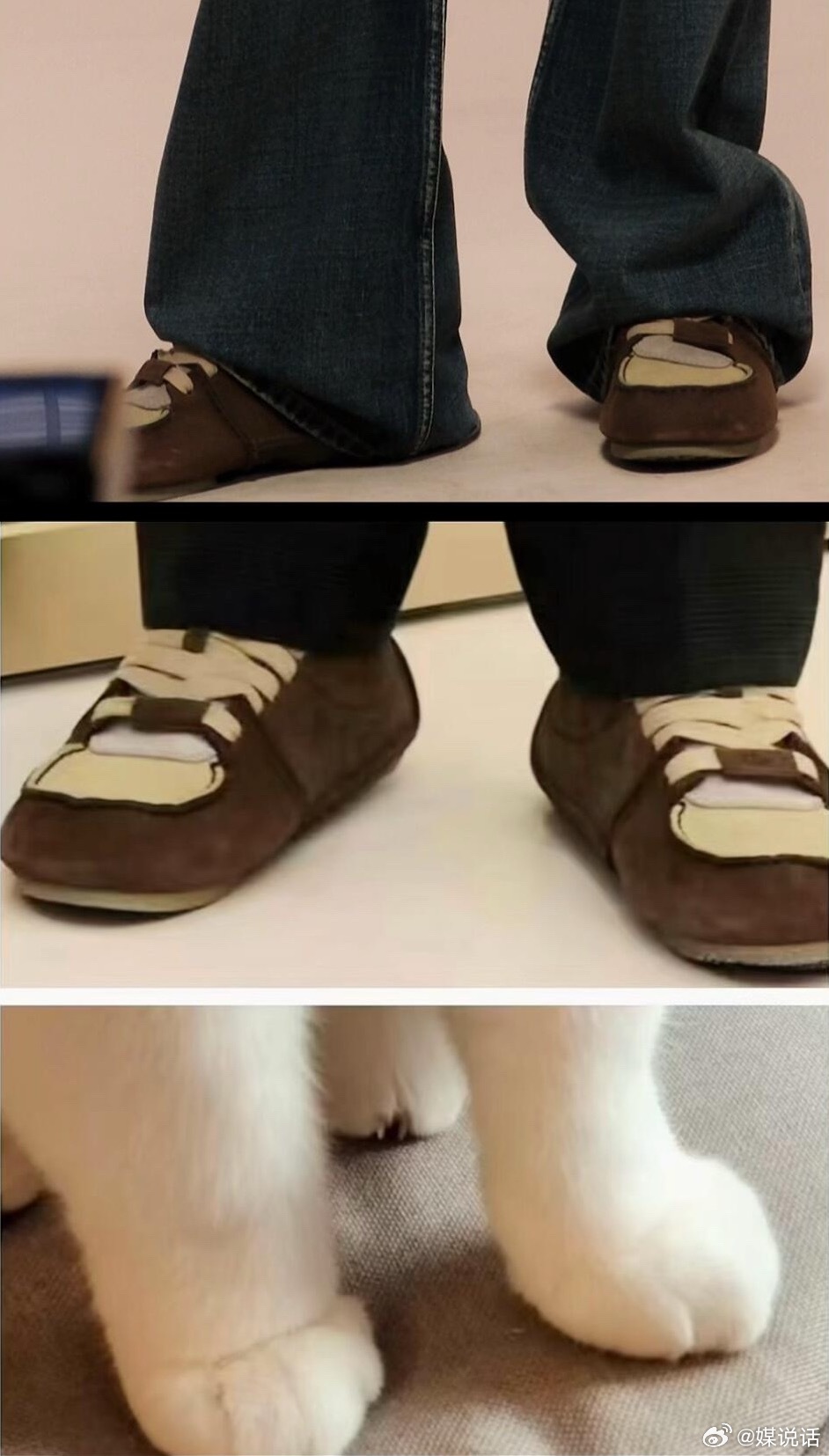 邓为的镜头美学 哈哈哈哈邓为的小jiojio有一种反差萌谁懂啊，好可爱🥰 