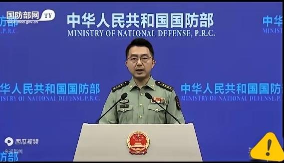 5 月 18 日，国防部新闻发言人蒋斌就菲律宾在非法侵占的南沙岛礁升级设施一事回