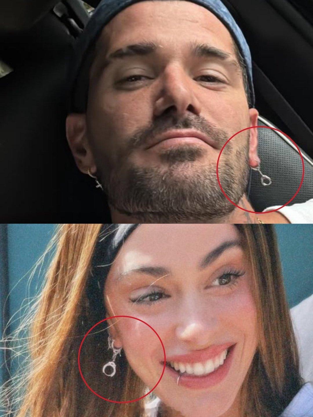 德保罗和蒂妮同款耳环吗? 😄 阿根廷球员的爱情DePaul德保罗[超话] ​​