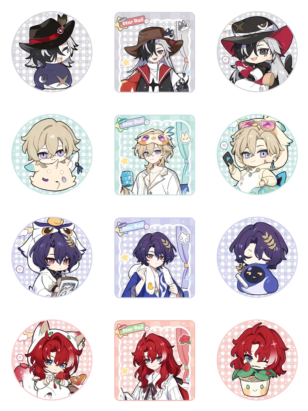 崩铁男生宿舍系列头像！开拓者请用