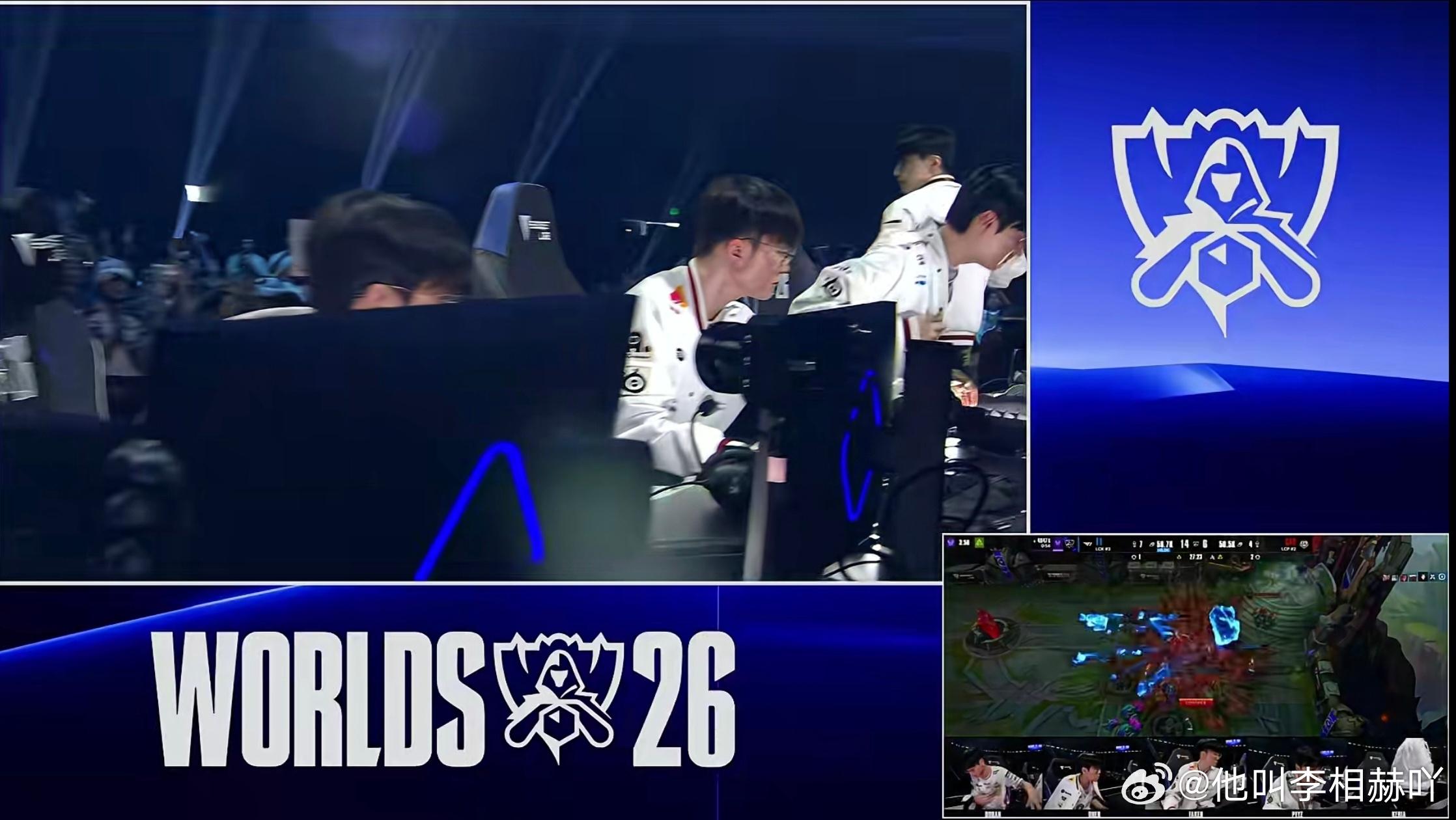 faker[超话]2026全球总决赛英雄联盟s16 很棒的比赛，哈哈很果断的今天