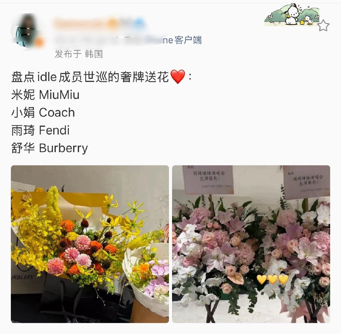 纯路人，想问一下为什么idle全团只有赵美延没有被奢侈品牌邀请 