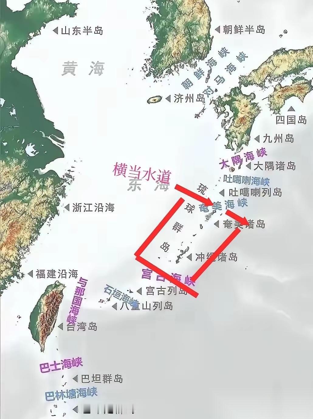 日本人要听清楚了，你过我的海峡，我走你的家门口，我们就要走出一条捷径来，更要为琉