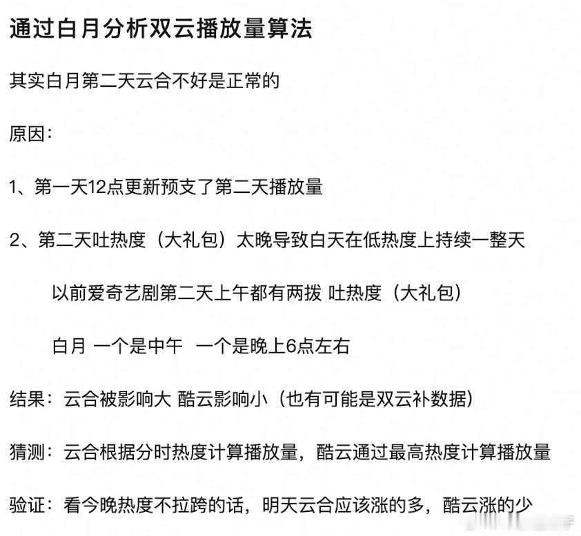 刑警热度9200云合3700，酷云4200，我就问9200怎么登顶，你觉得大奉不