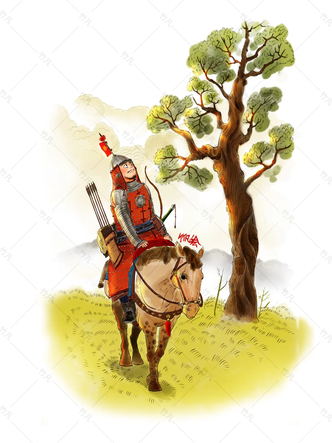 明代甲胄-望风人