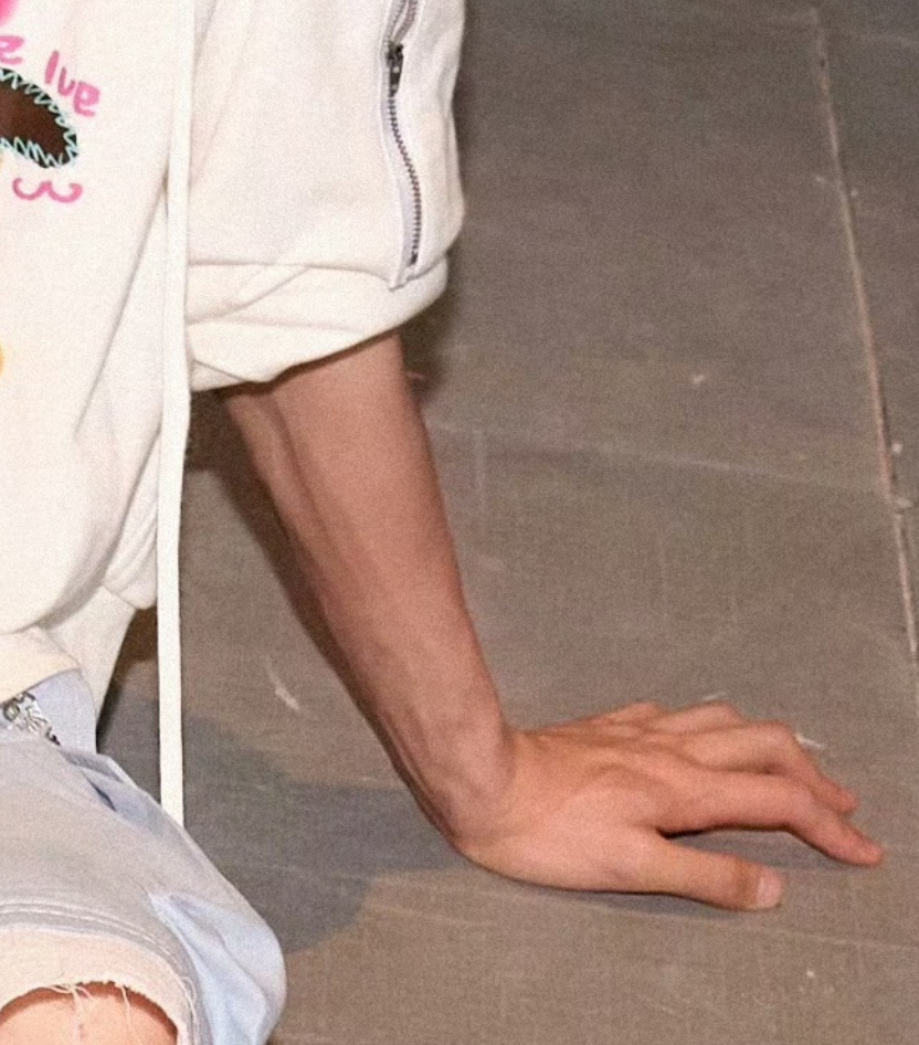然后我就 