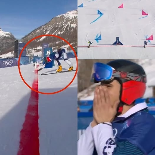 #米兰冬奥会现0.00秒差距#【#米兰冬奥会现手指定胜负名场面#】 米兰冬奥会男