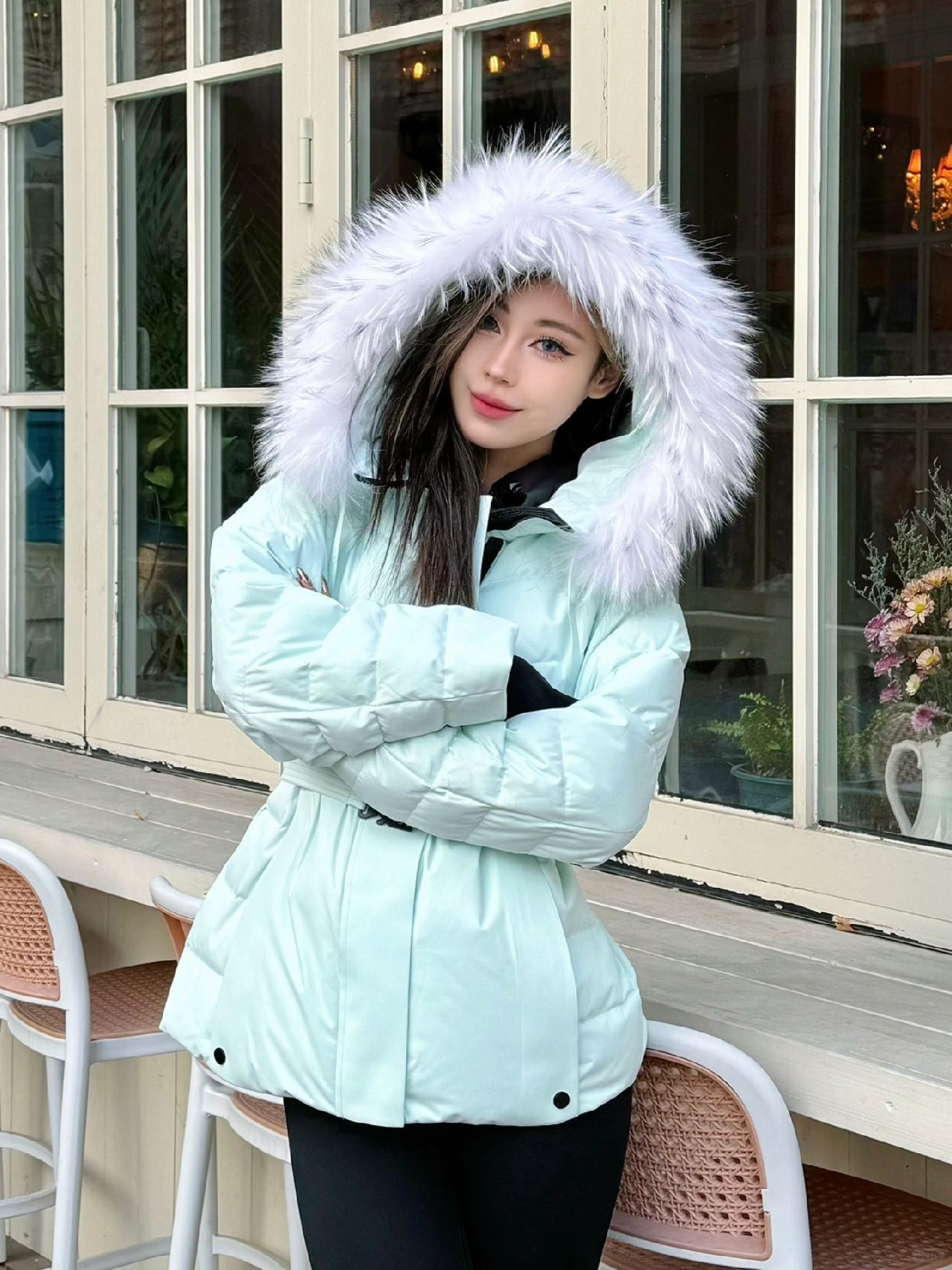好适合冬天的颜色❄️🩵