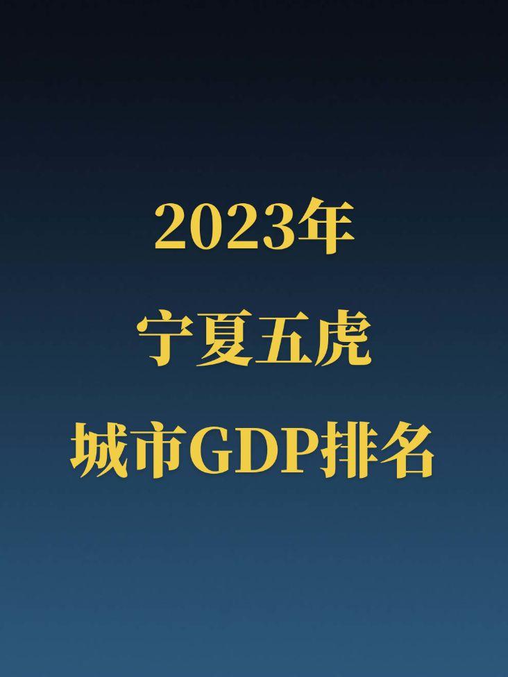 2023年宁夏五虎GDP公布！为啥宁夏给人的感觉存在感很低呢，你身边有宁夏的朋友吗？