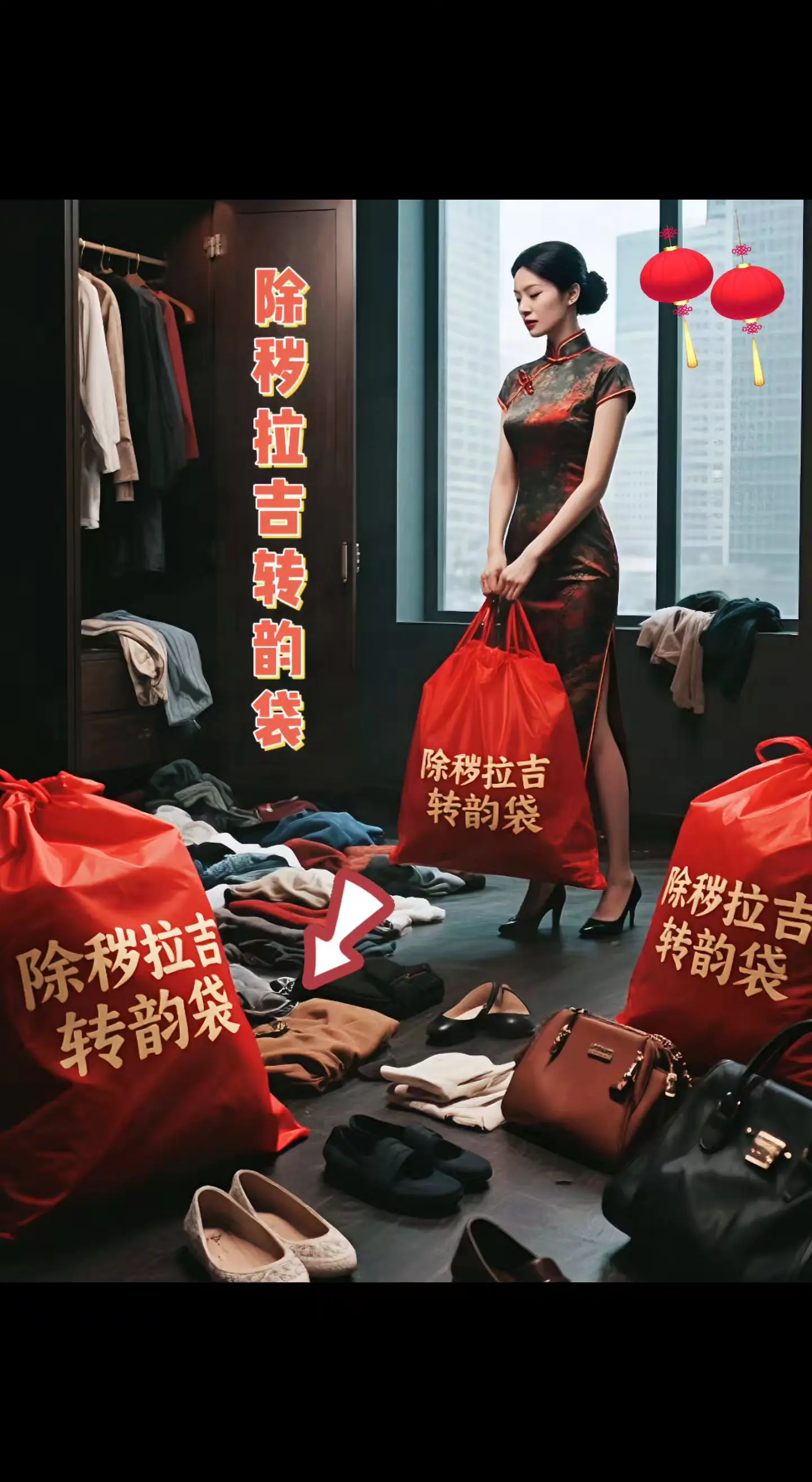 楼道拐角，红色垃圾袋鼓胀笨拙，爷爷奶奶弓背码进旧鞋——磨破的千层底留着...