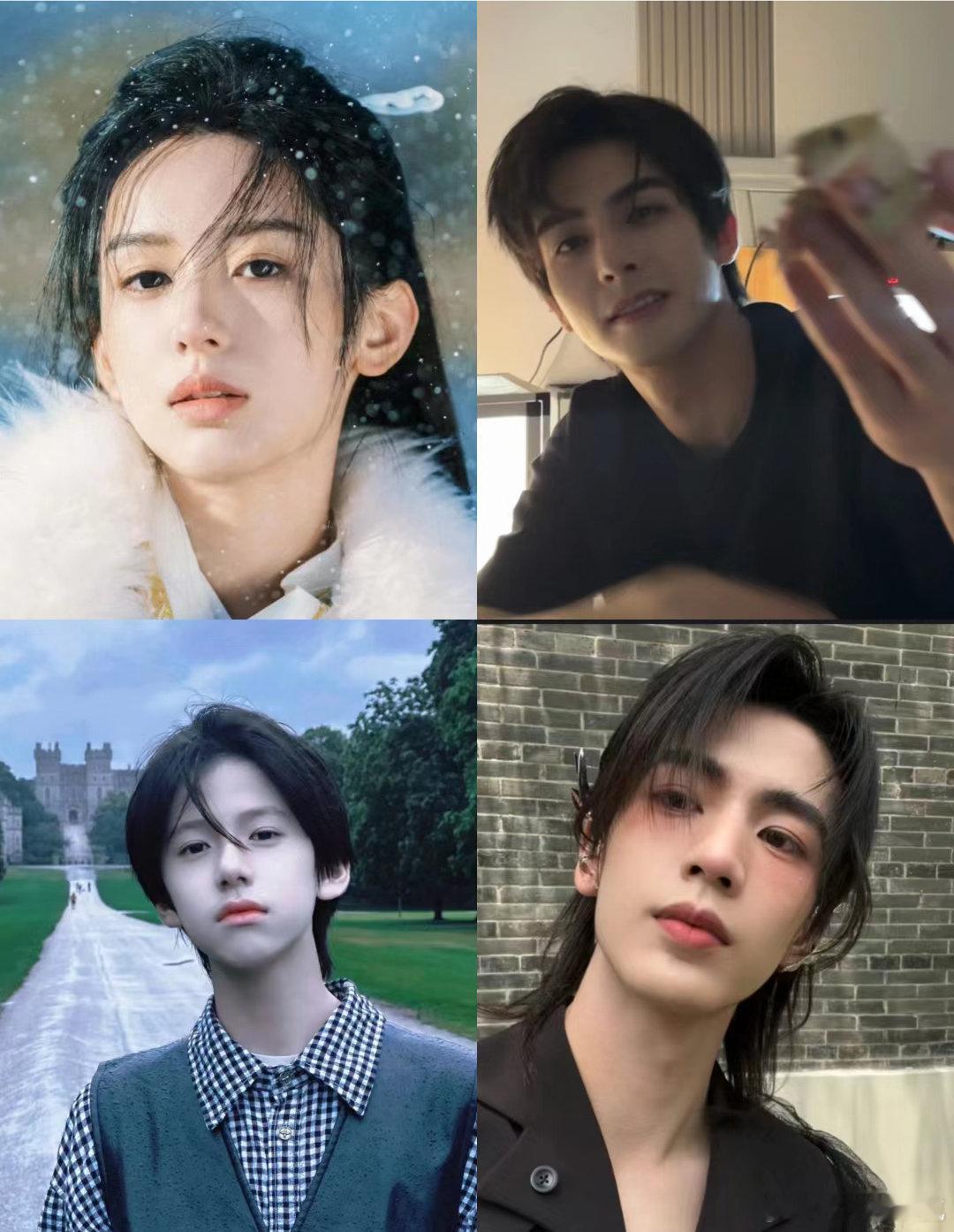 周也和张凌赫是一个类型的长相吗？ ​​​