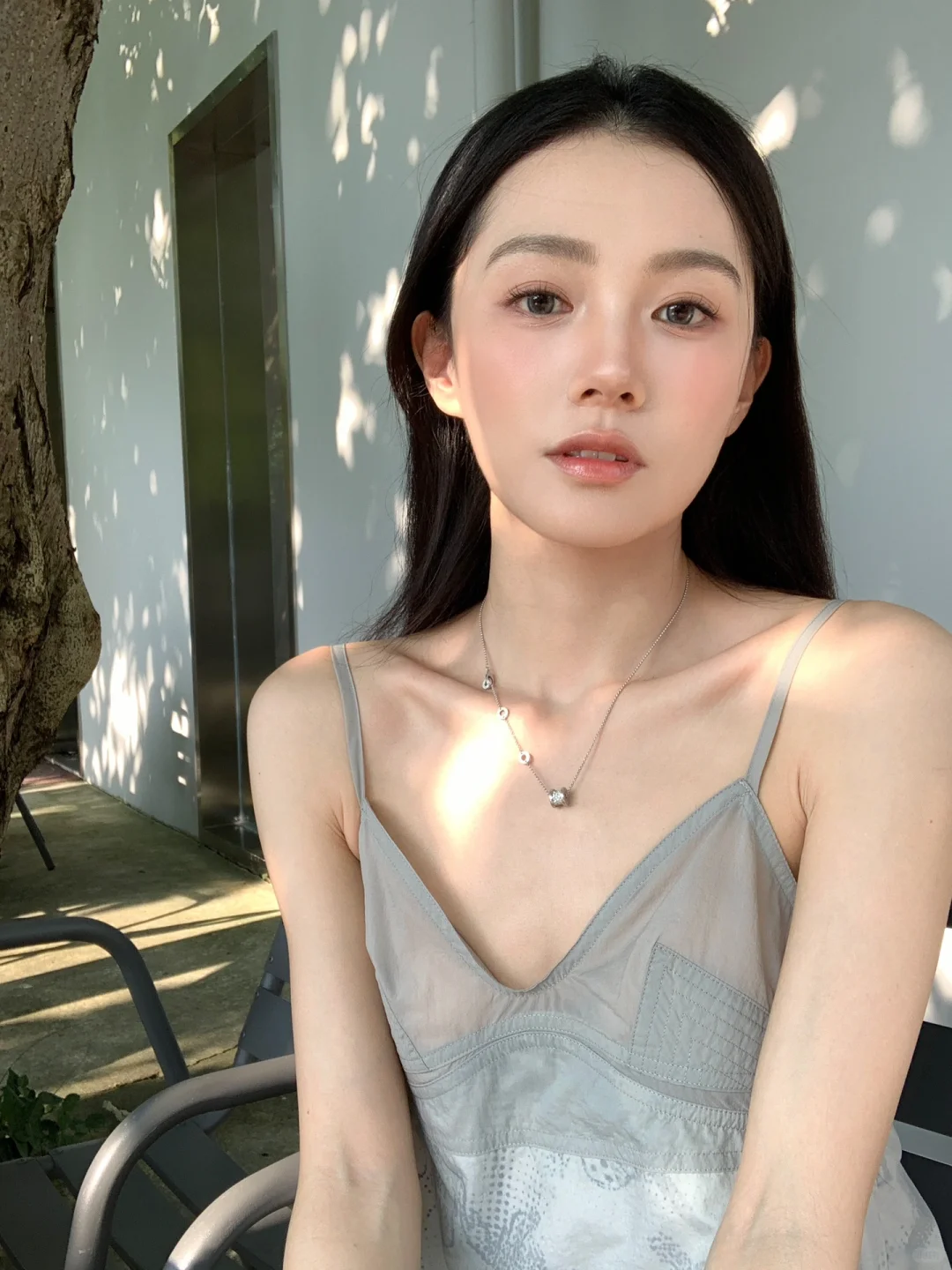 清冷薄雾感look🧊