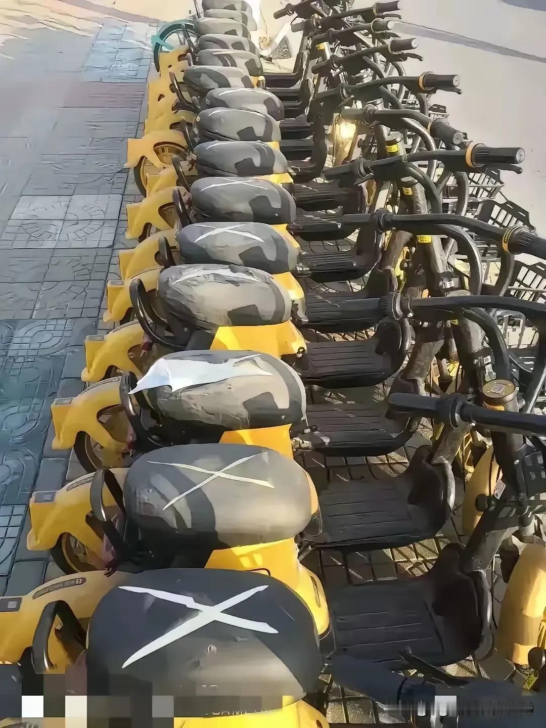 这是多大的仇为什么这样做。这是一个城市文明的标志，当你用刀划伤这批电动车时，是想