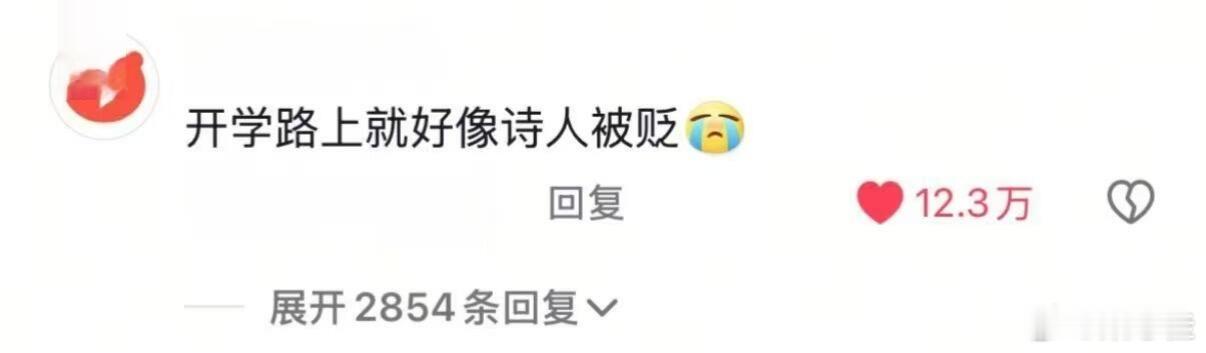 开学前总有一种淡淡的悲伤，谁开学谁知道…… 