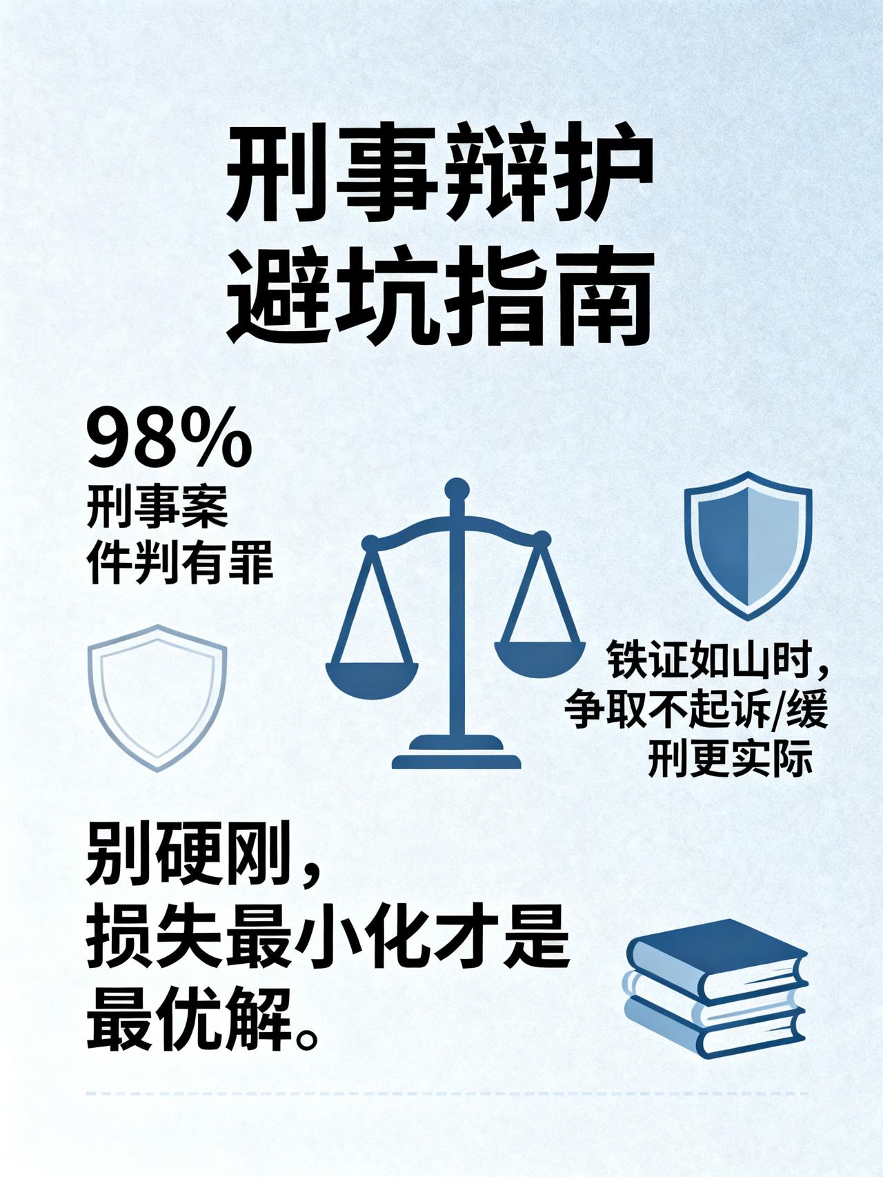 律师：98%的刑事案件，最后都会有罪
藏在律师圈很少对外明说的避坑内幕，普通人要