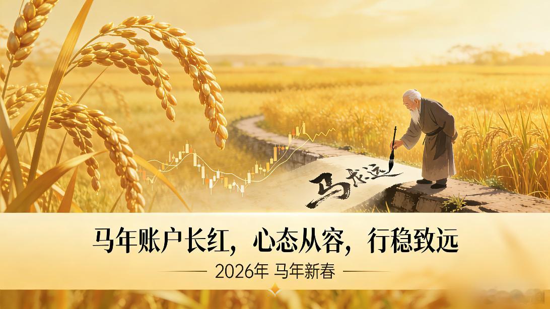 马年第一条微博马年初一，万象更新！暉伯祝各位股友新春顺遂，投资有道。股市如农耕，