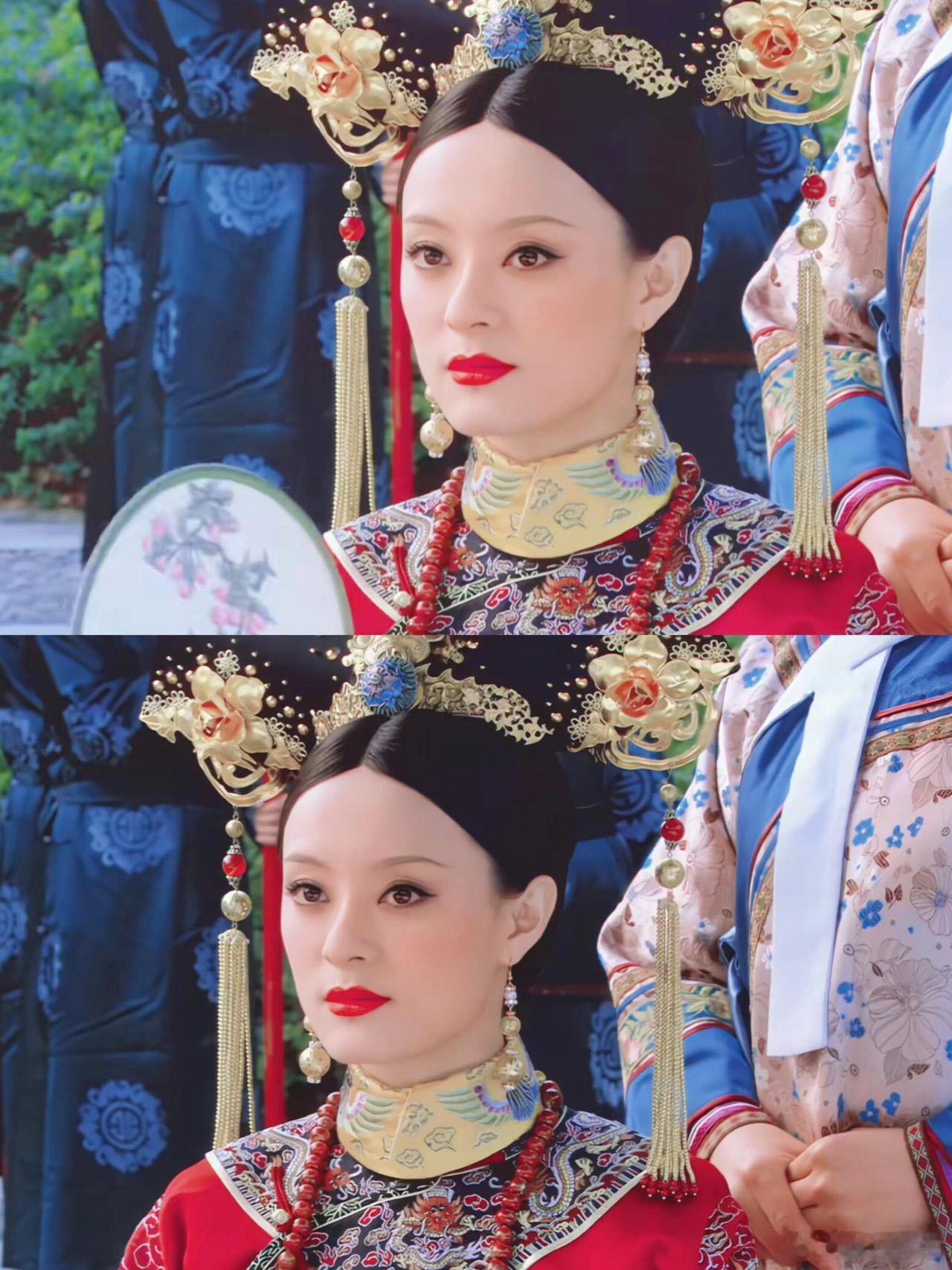 红是甄嬛严选的事业色 甄嬛的红袍简直是逆袭战衣！踏血回宫的那一刻，直接把大女主的