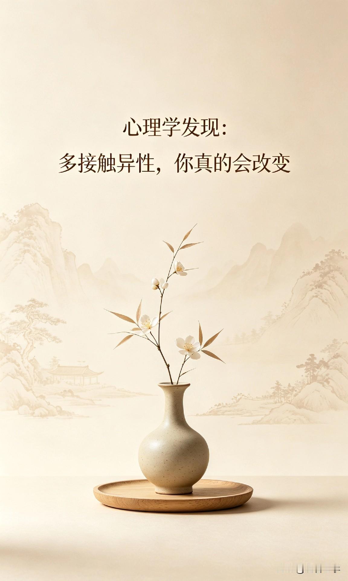 心理学发现：多接触异性，你真的会改变

你有没有发现，那些长期不和异性打交道的人