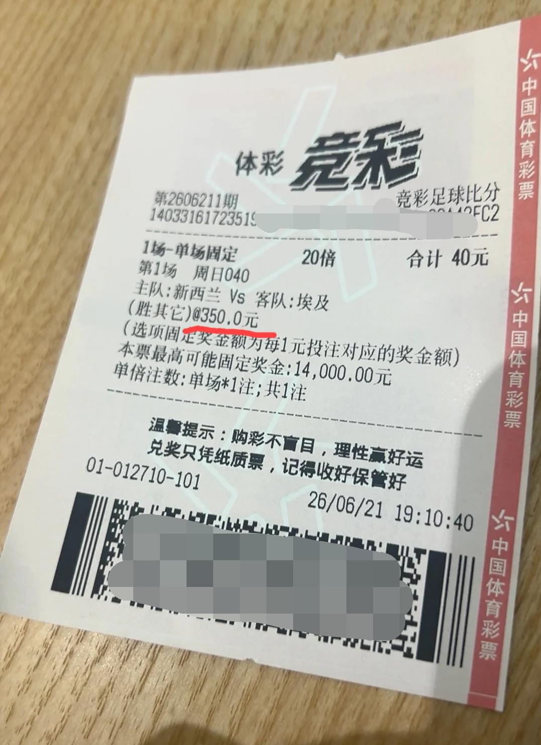 新西兰vs埃及这场，买了“胜其他”这个选项是什么意思？是新西兰一定要获胜，且两队