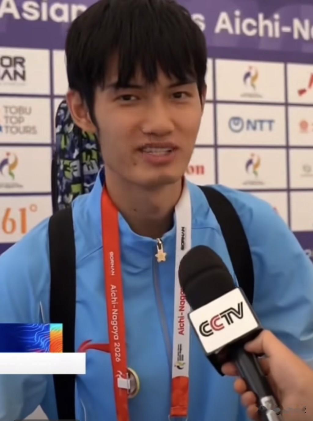 拿下四金，盛李豪 总结本届亚运会🎤：这次亚运会的表现已经是非常非常好了，我觉得