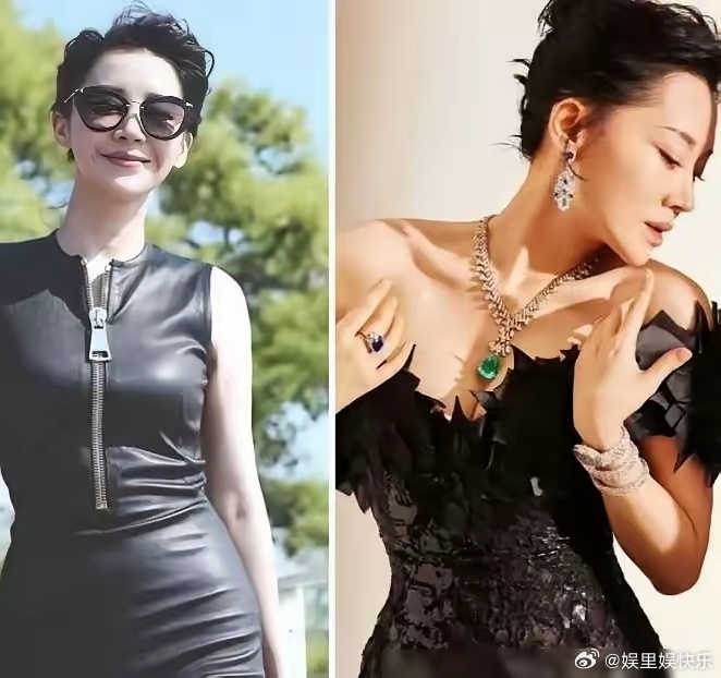 许晴，这位女神级的存在。她不仅在银幕上塑造了许多经典角色，更是身材火辣，容颜依旧