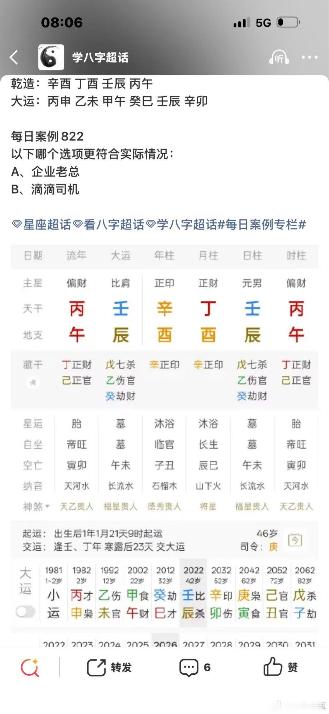 土金局的八字用火的案例。以及他为何会得到老婆带来的资源？很多日支带湿土的八字，得