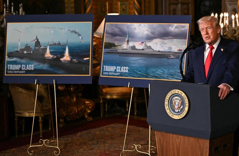 特朗普级战舰将开建，首舰名为无畏号

美国总统特朗普最新宣布，美国海军将建造以他