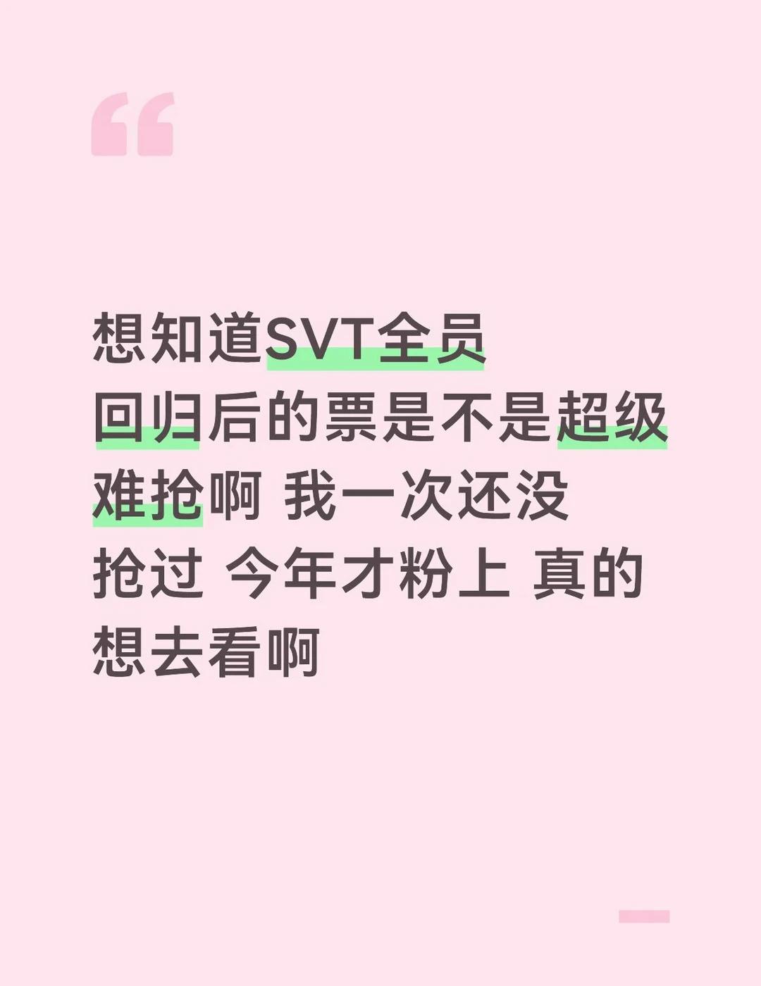 真的想在他们回归后去看演唱会啊
seventeen svt 次人