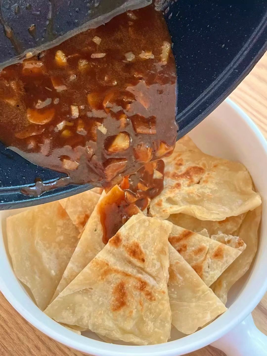 终于找到路边摊酱香饼的配方！！