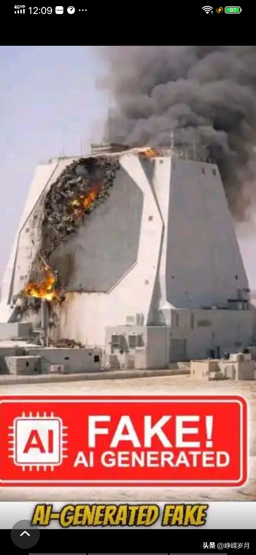 一发入魂，精准命中!
价值11亿美金，号称世界最先进的，美军“铺路爪”远程预警雷