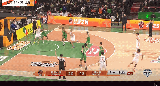 辽宁男篮半场34:52落后上海男篮，如果按照这个情况继续下去，即便本赛季赵继伟复