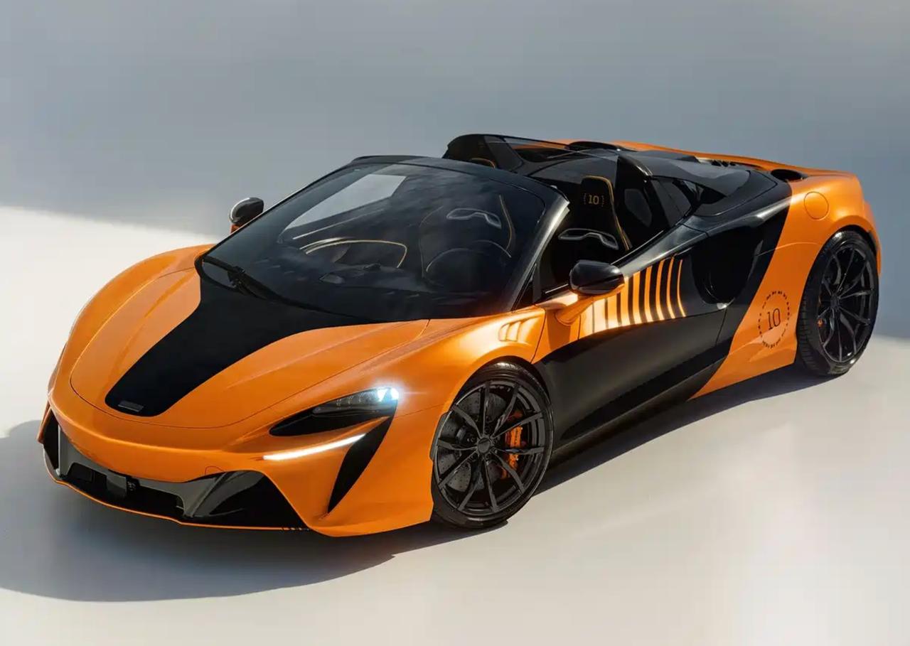 视觉效果拉满！迈凯轮Artura冠军版官图发布日前，迈凯伦正式发布Artura 