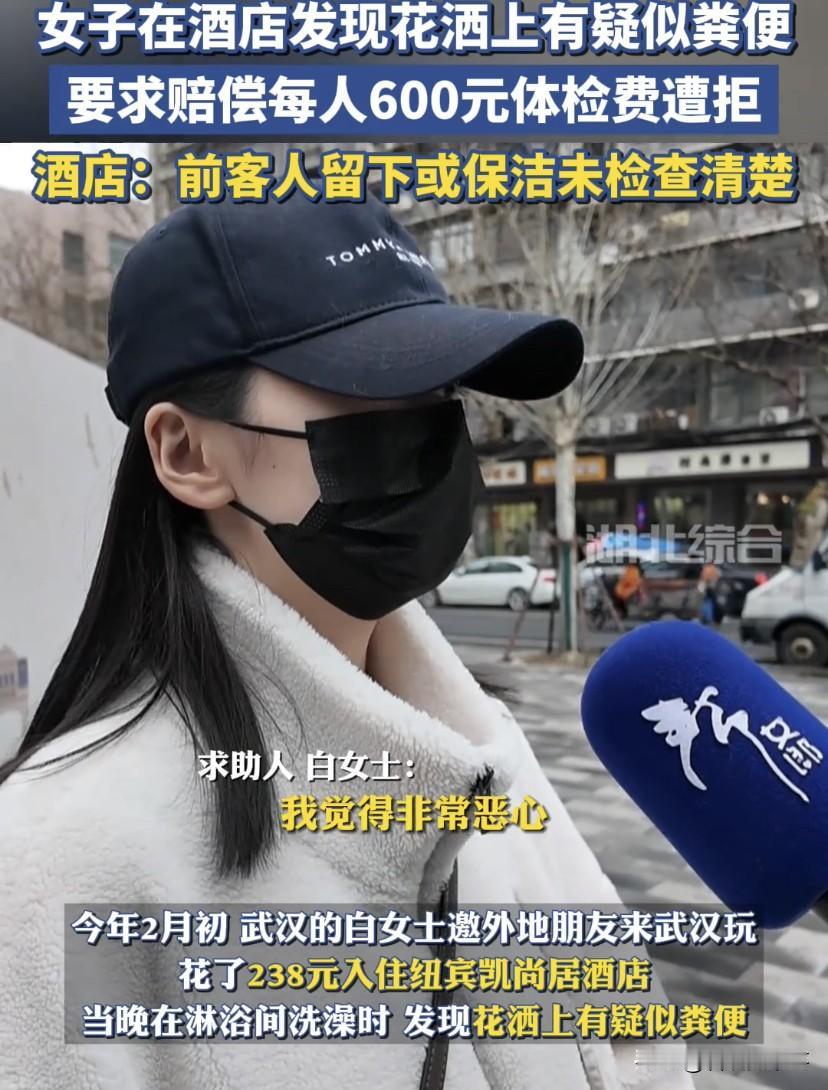 “太恶心了”！湖北武汉，白女士邀请外地的朋友来玩，两人在一家酒店开了房间，可晚上