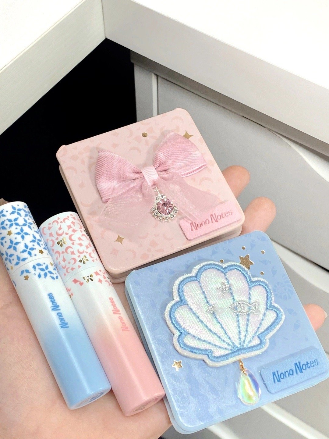 甜妹高端局！打开惊了！是公主的化妆品吧～ ​​​