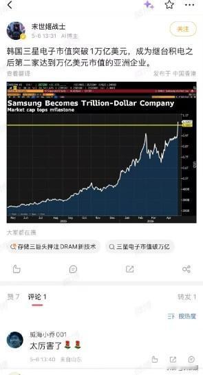 很多人是不是以为三星破产了