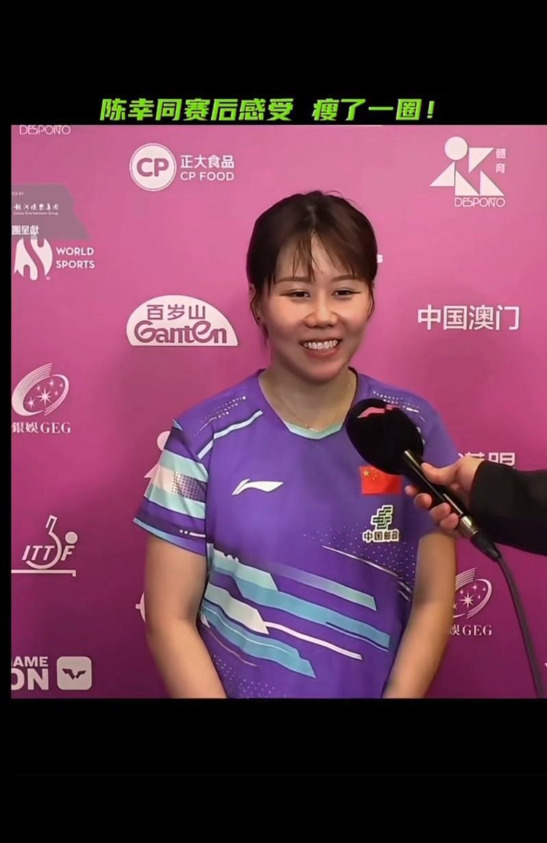 恭喜桐桐以4比1大比分强势战败横扫削球手，桐桐这场胜利比夺冠更有意义，同同一个半