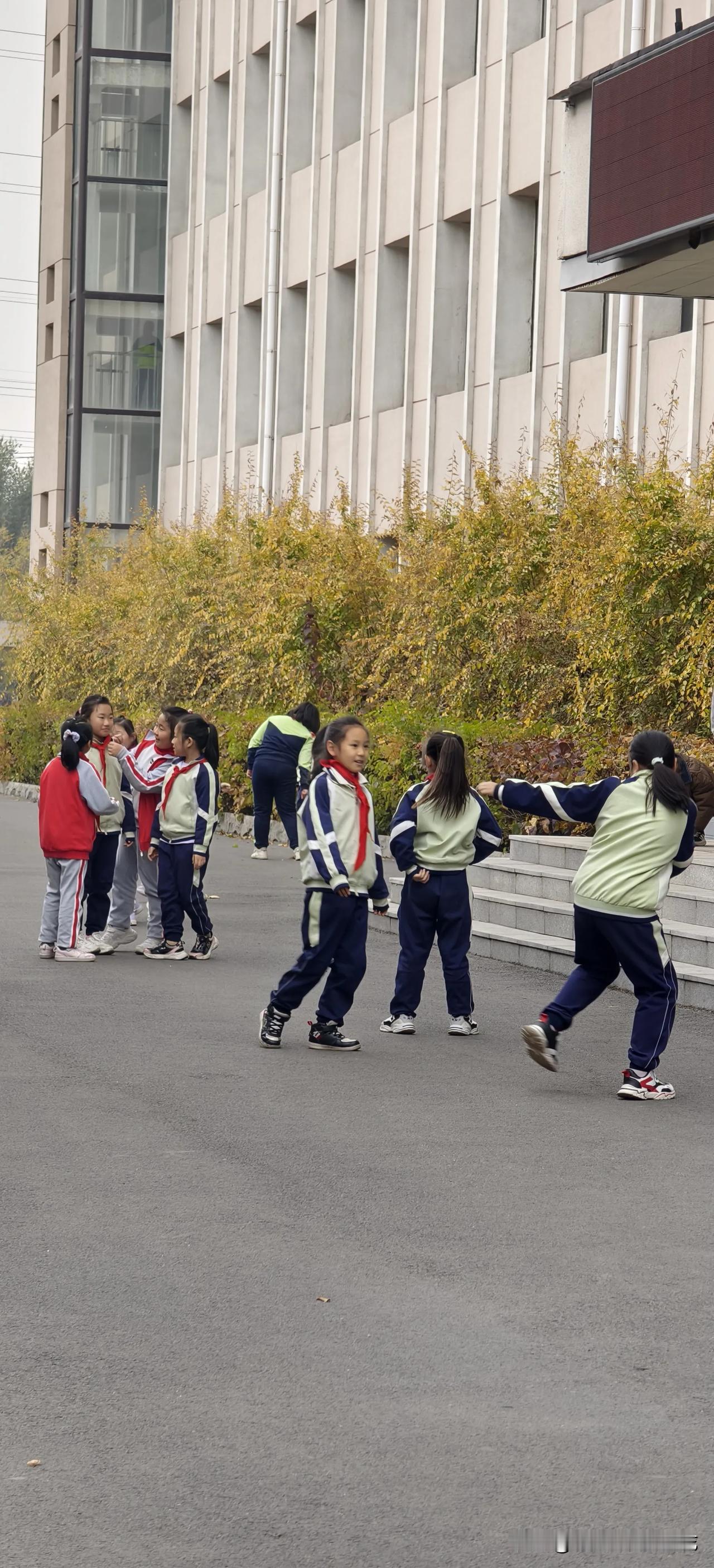 校园里的孩子们