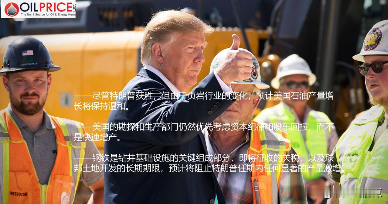 在特朗普下一个任期内，美国石油产量会激增吗？

石油市场在上周三的交易中经历了波