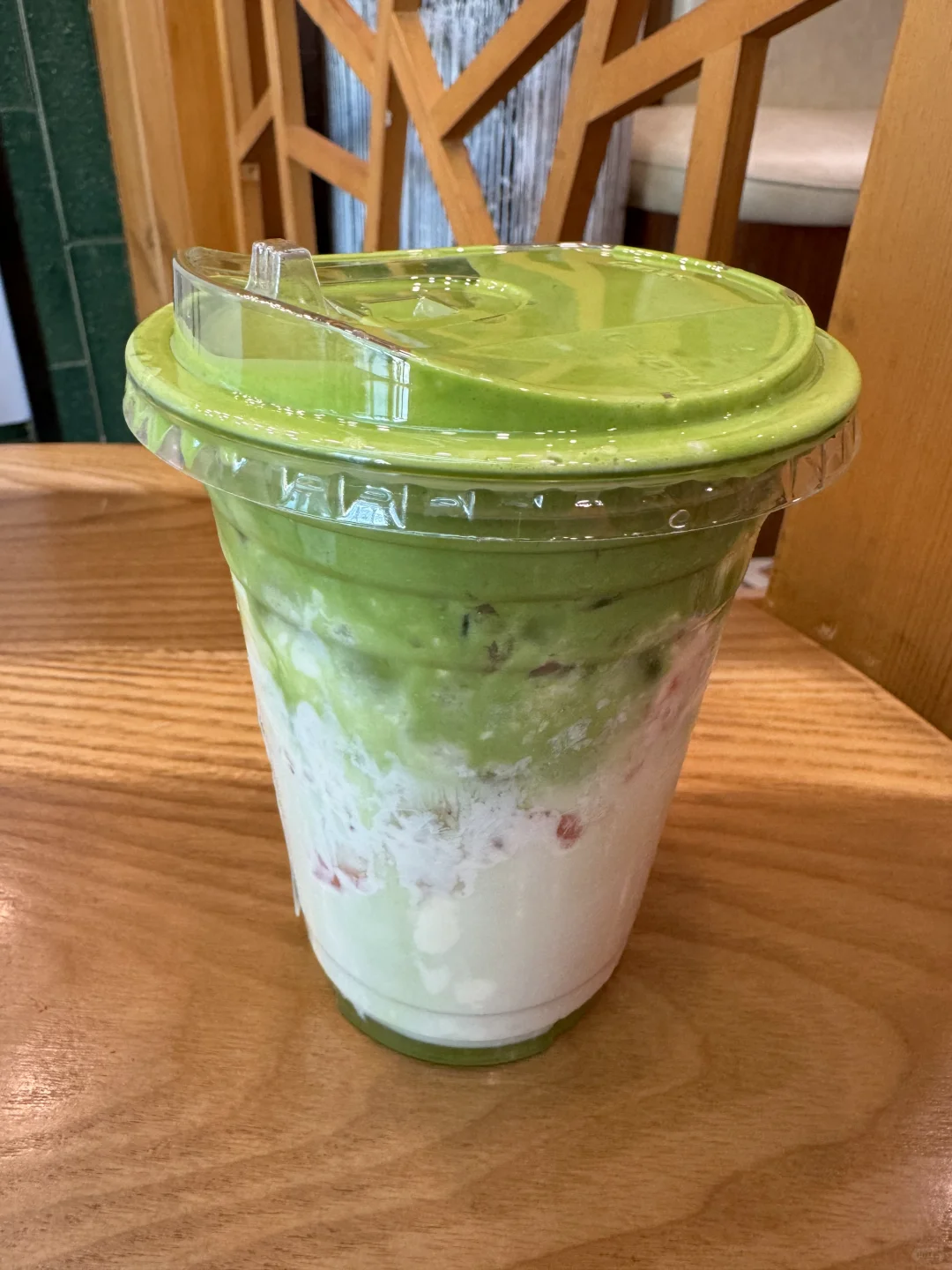 这杯什么抹茶干酪…