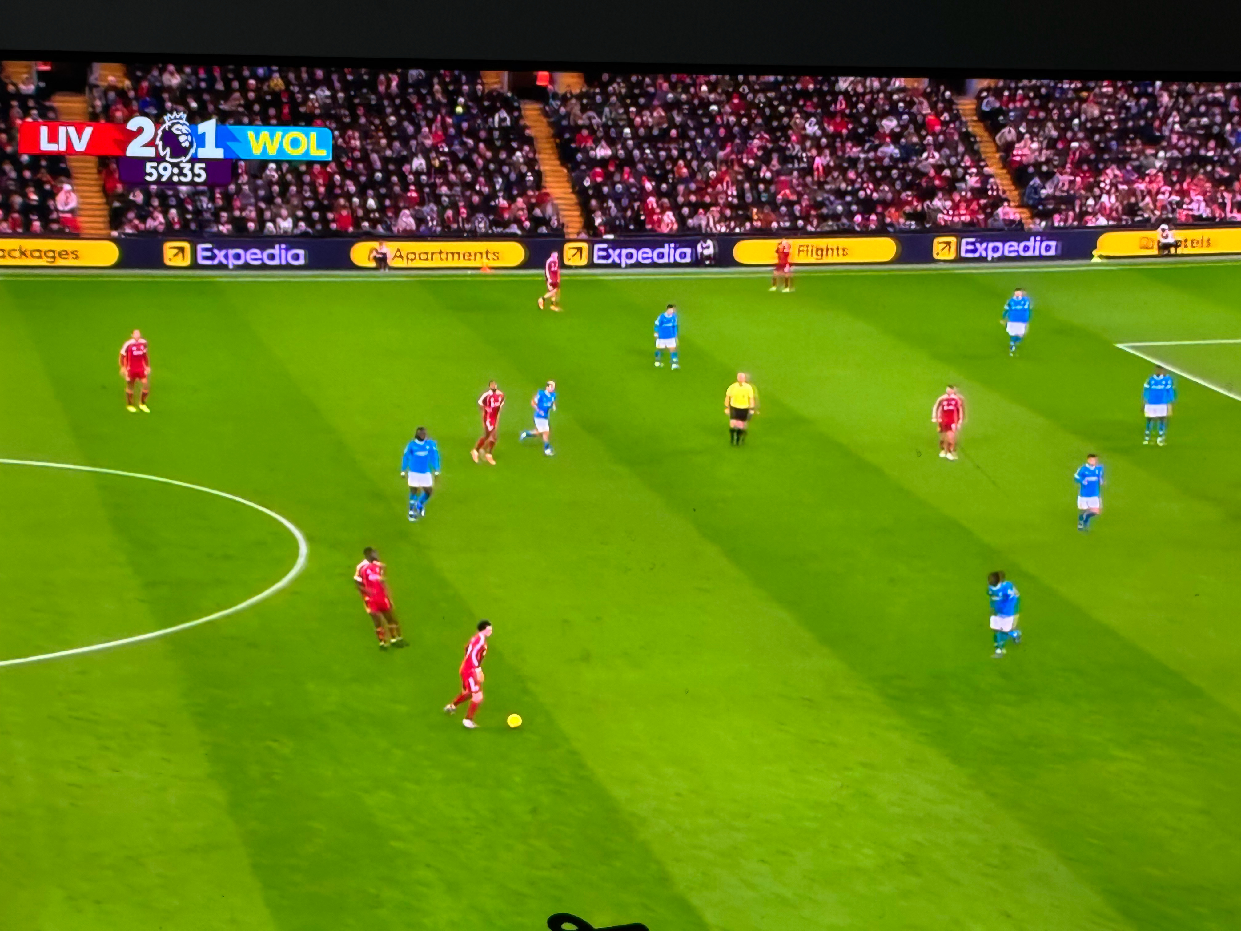 阿森纳大局已定，赶紧转台看利物浦狼队首胜如果不是这场，那感觉就是下一场了……利物