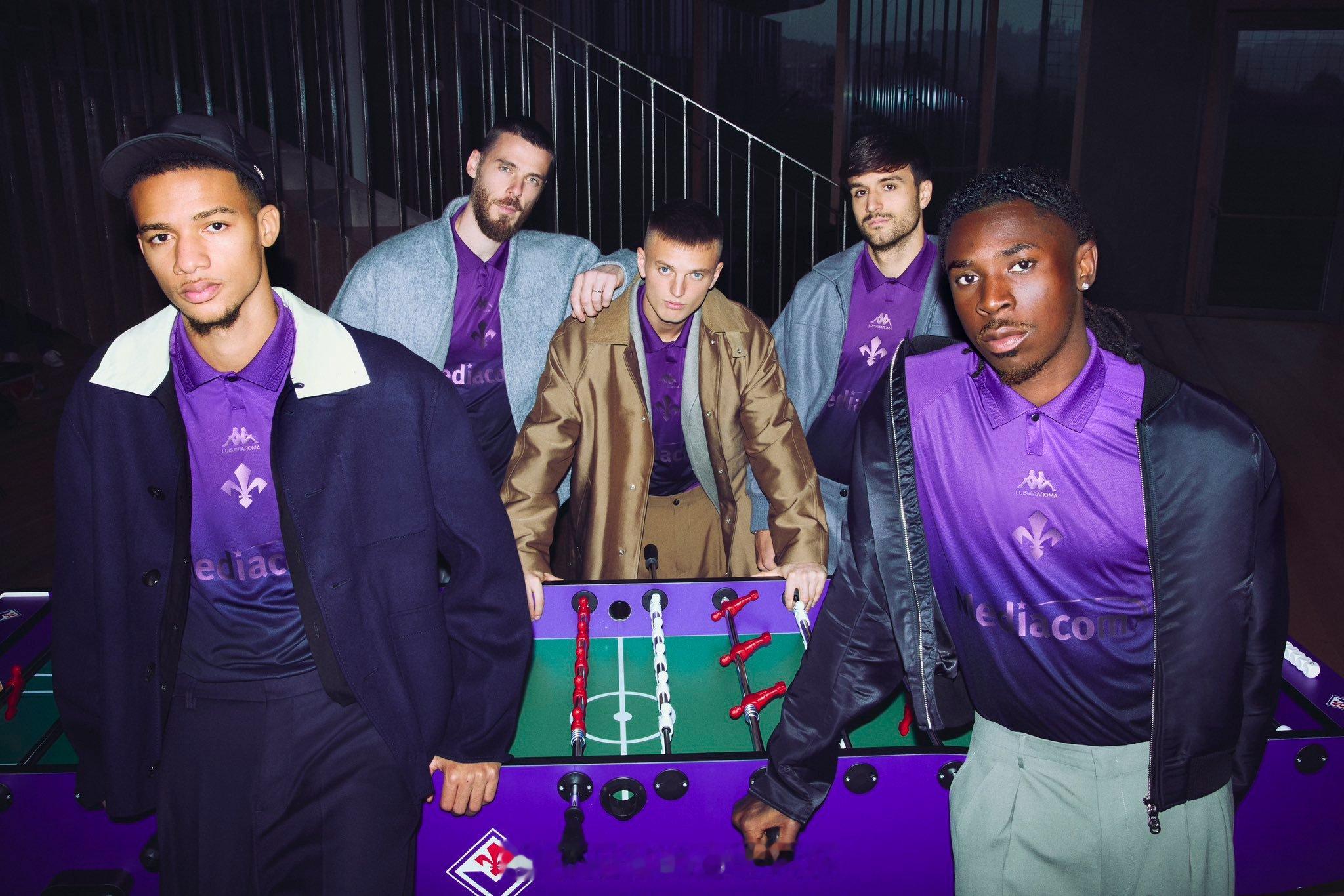 FIORENTINA X LUISAVIAROMA  贤聊球衣  球衣资讯  K