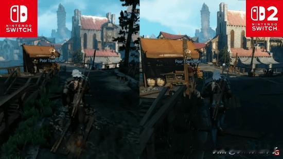 Switch2已于上周发售!CDPR大作《巫师3》在初代NS上虽然画面很糊(优化